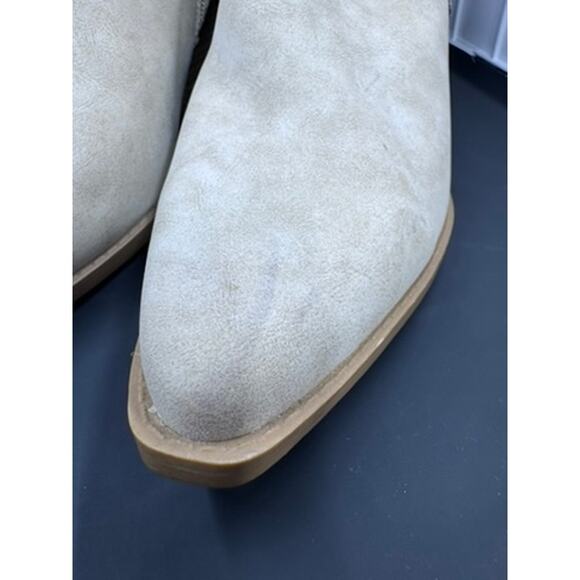 "SEVEN DIALS" Snakeskin Pattern Bootie, Pointed Toe, Buckle Strap,Sz 9.5,Cowgirl - Picture 10 of 14